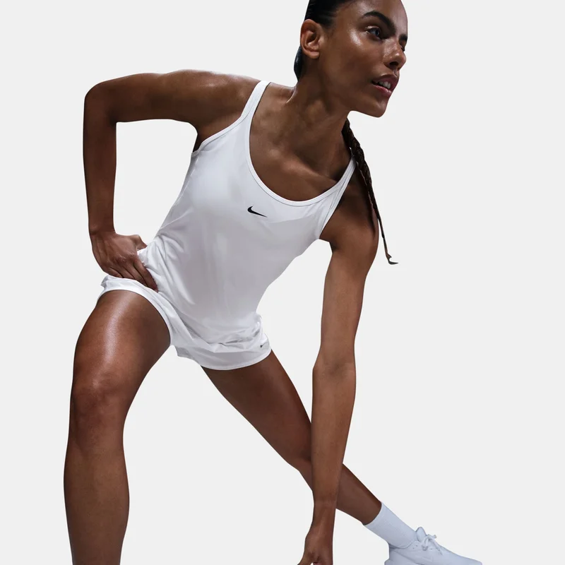 Nike White Women's One Classic Dri-FIT Training Tank Top for Women | Best Price UAE