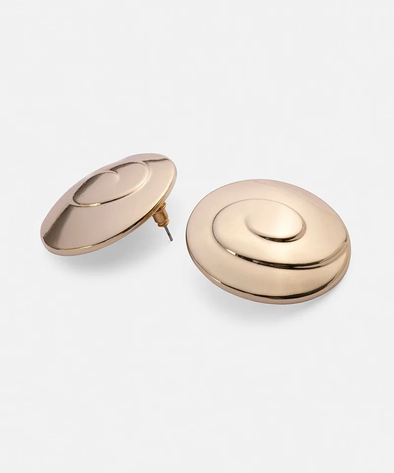 Ipekyol  Metal Plate Earrings for Women | Best Price UAE
