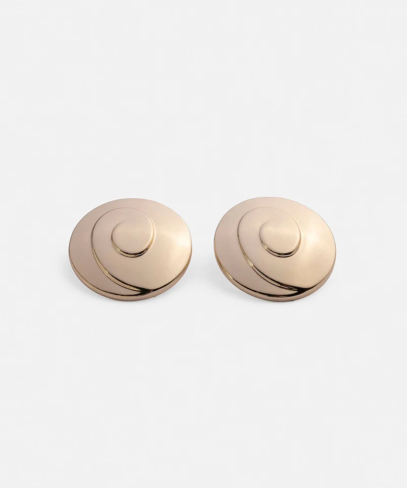 Ipekyol Metal Plate Earrings