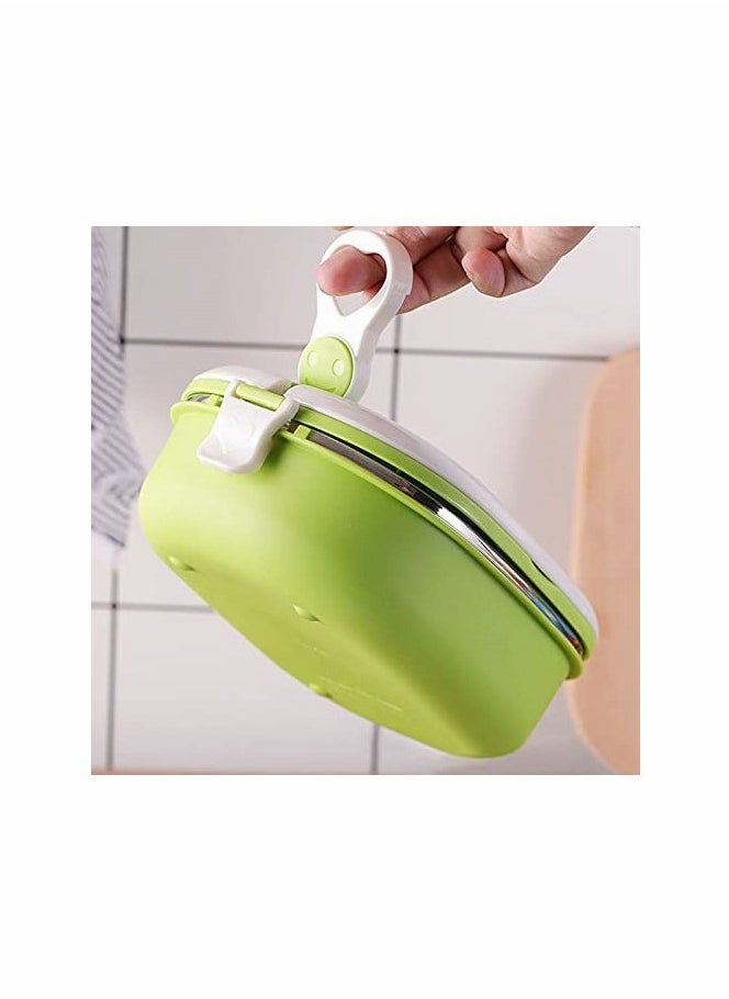 Excefore - Rectangular Thermal Lunch Box, Stainless Steel Lunch Container - Image 1