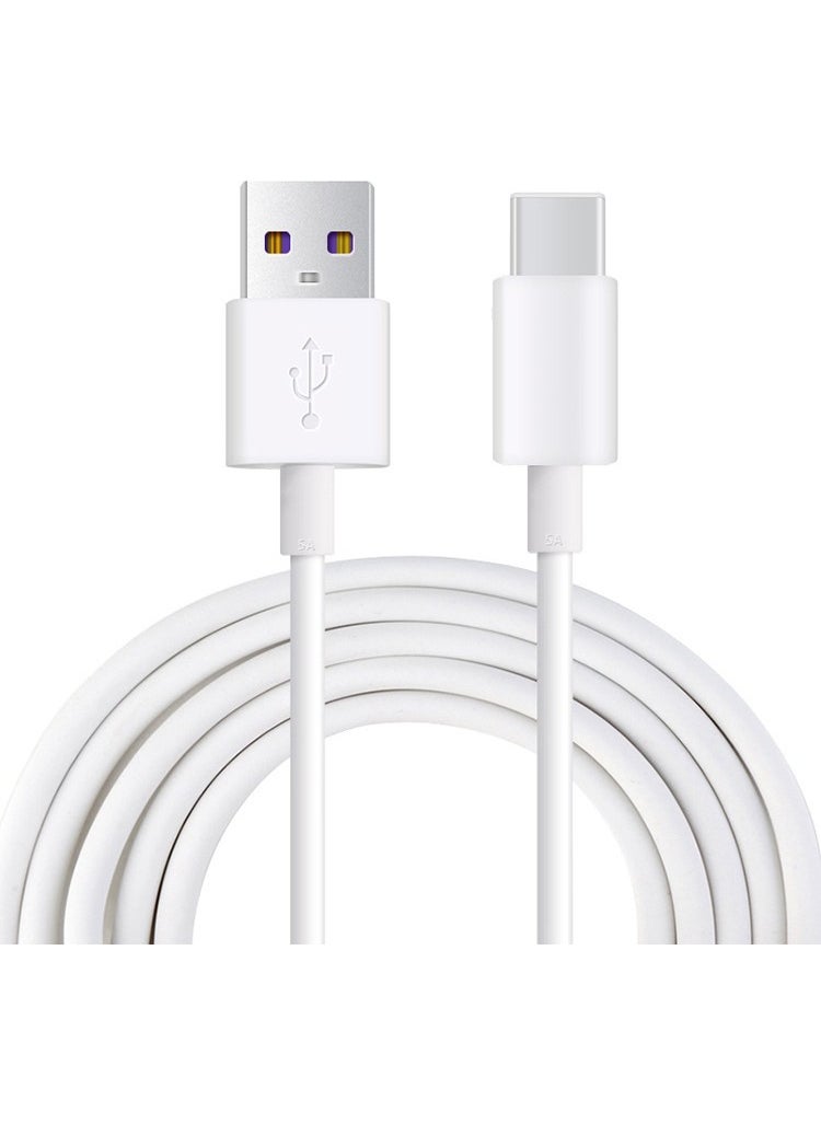 Velliw - 2.4A 3 Meter Fast Charging Supported Type C To USB Charging Cable - Image 1