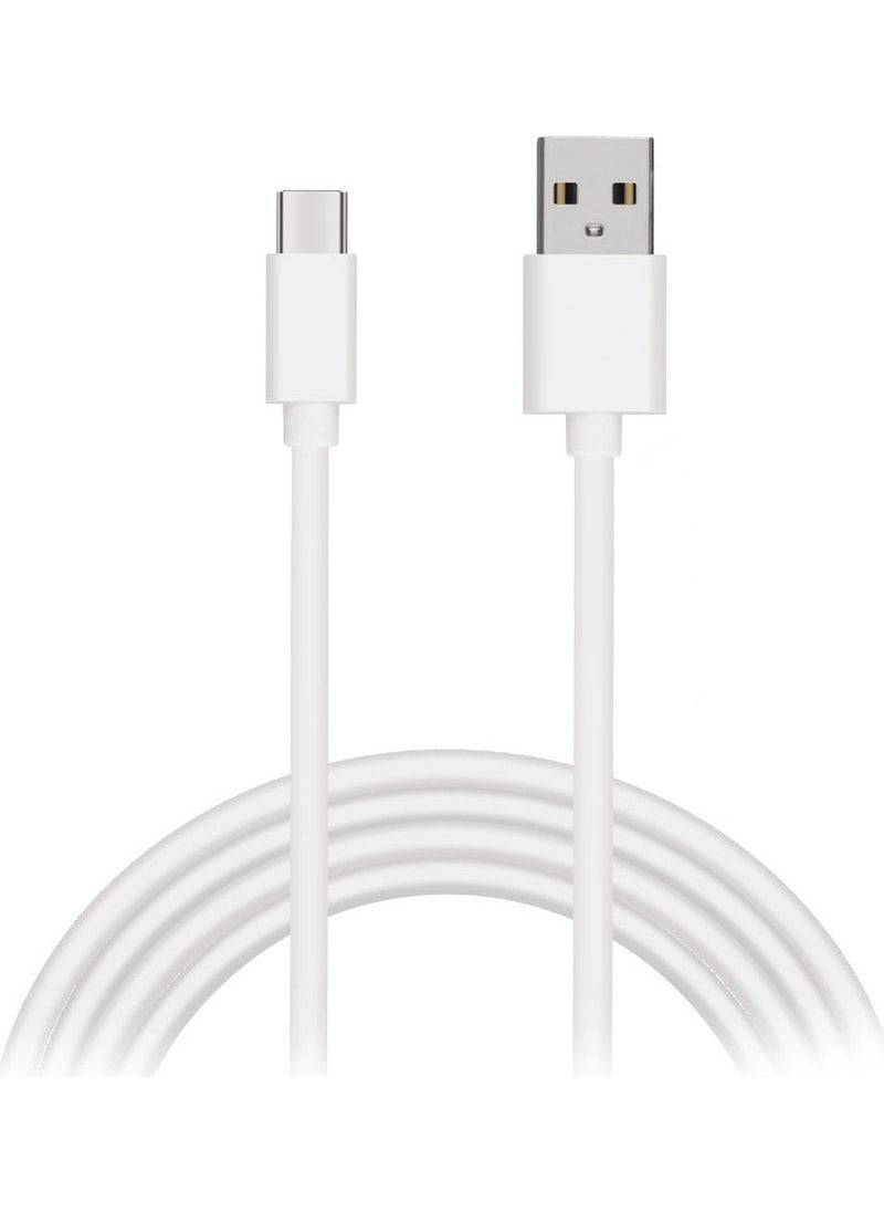 Velliw - 2.4A 3 Meter Fast Charging Supported Type C To USB Charging Cable - Image 1