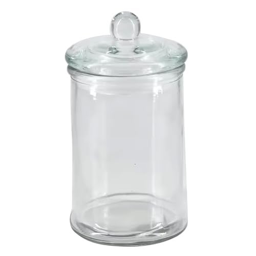 UMAI Glass Jar for Kitchen Storage | Glass Containers With Lid | Kitchen Storage Container with wide Mouth | Food Storage Container for Kitchen | Transparent | 5 Litre - Image 2