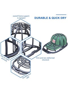 General Anti-deformable baseball cap washer creative washing machine hat wash protector storage box  - Image 3
