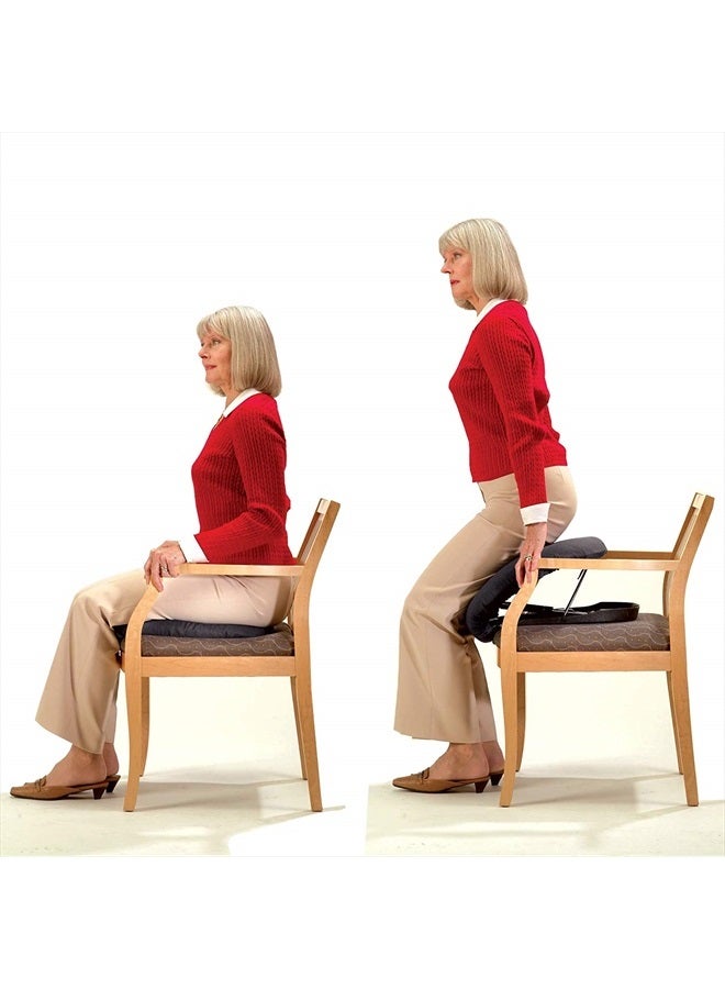 careX Upeasy Seat Assist Plus - Chair Lift And Sofa Stand Assist - Portable Lifting Seat For Persons 200 Pounds to 340 Pounds, Provides 70% Assistance - Image 1