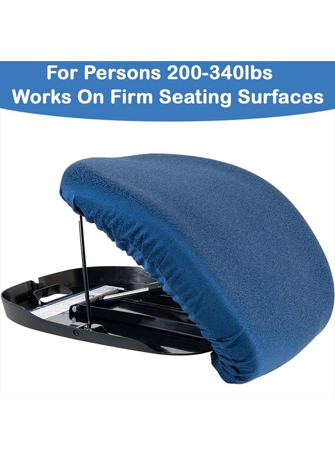 careX Upeasy Seat Assist Plus - Chair Lift And Sofa Stand Assist - Portable Lifting Seat For Persons 200 Pounds to 340 Pounds, Provides 70% Assistance - Image 2