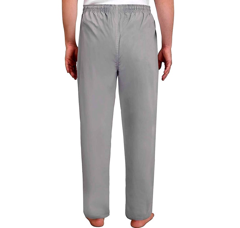 Fashtastic Men's Cotton Round Elastic Pajama (X-Large, Light Grey) - Image 3