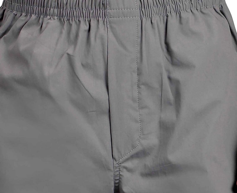 Fashtastic Men's Cotton Round Elastic Pajama (X-Large, Light Grey) - Image 4