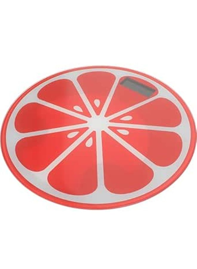 Round Electronic Bathroom Scale Watermelon Design for Home - Image 1