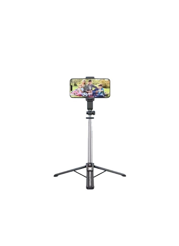 PLOKAMA 360° Rotating Phone Stabilizer Tripod Portable Multifunctional Photography Stand with Wireless Remote Control Phone Holder LED Beauty Light Suitable for All Cell Phones  - Image 2