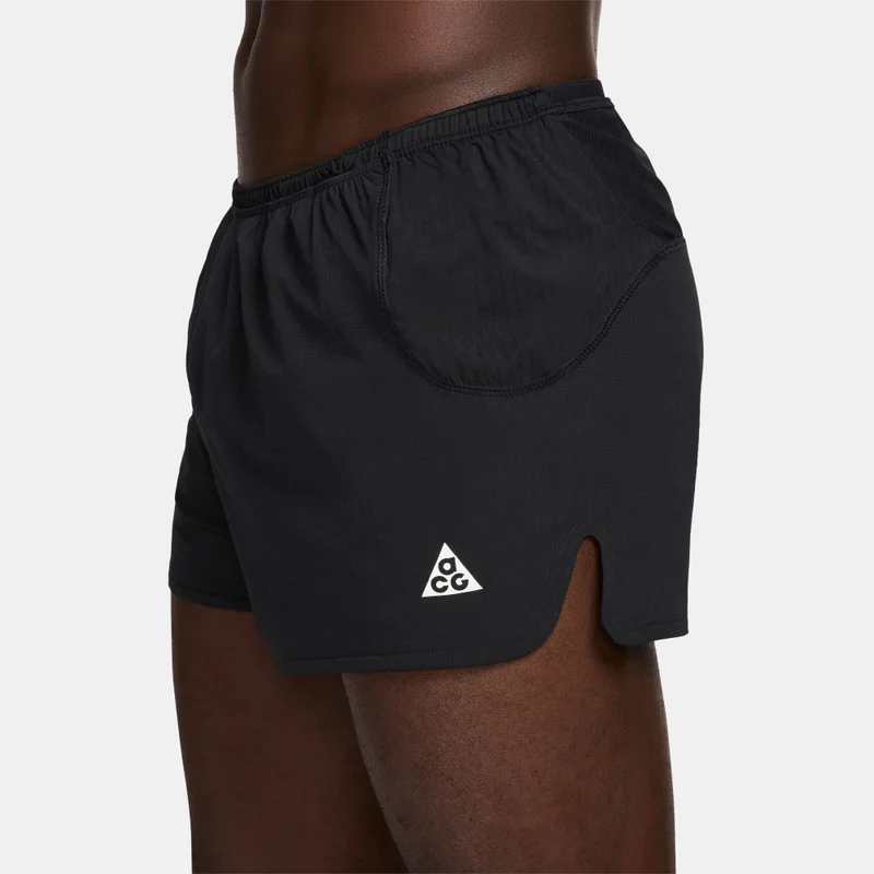 Nike Black Men's ACG Dri-FIT ADV Brief-Lined Running Shorts for Men | Best Price UAE