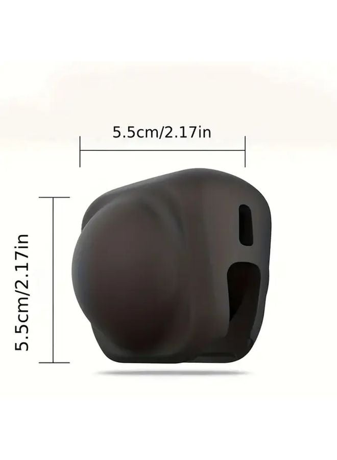 Black Universal Lens Case For Insta360 X5 X4 Shock Resistant Silicone Cover - Image 4