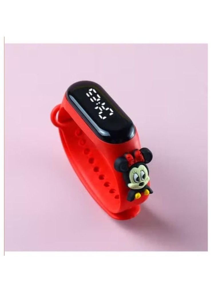 Generic - Kids' Water Resistant Silicone Digital Watch 6PCS - Image 1