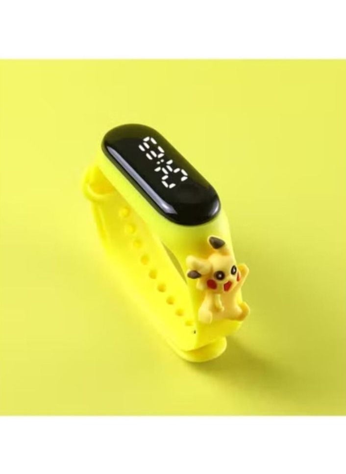 Generic - Kids' Water Resistant Silicone Digital Watch 6PCS - Image 1