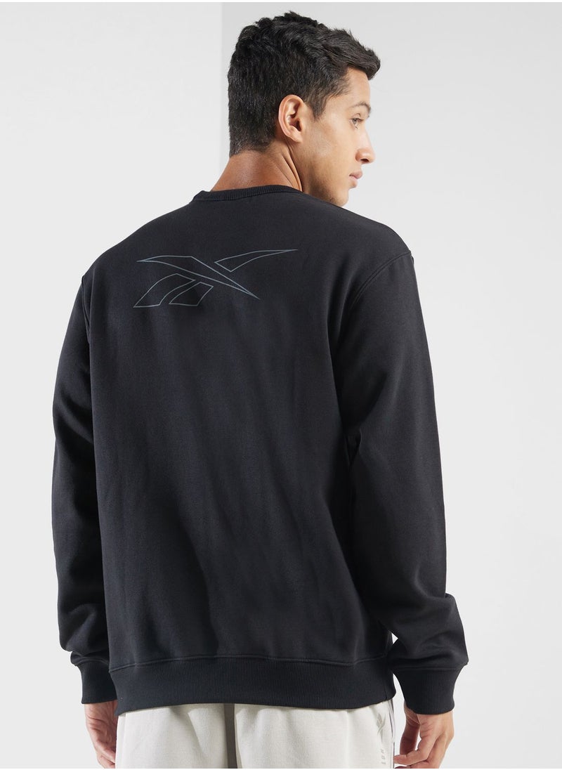 Reebok - Identity Logo Mash Up Sweatshirt - Image 1