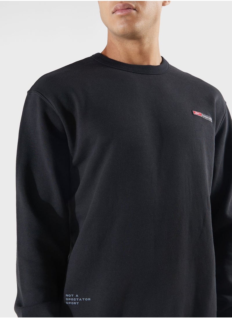 Reebok - Identity Logo Mash Up Sweatshirt - Image 1