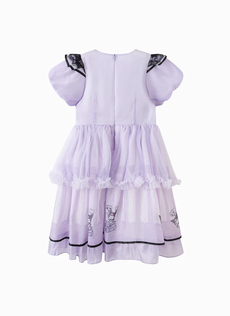 Balabala lavender Kids Girls Woven one-piece dress for Women | Best Price UAE