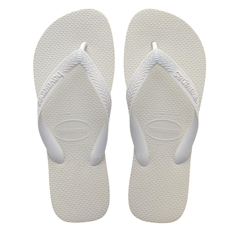 Havaianas صنادل هافاينا النسائية والرجالية العلوية، بيضاء 4000029 0001، 4.5/5 المملكة المتحدة - Image 1