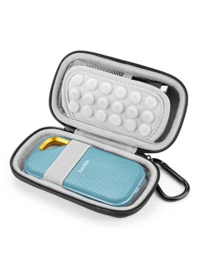 Hard Case for SanDisk Extreme Pro/SanDisk Extreme Portable External SSD 500GB 1TB 2TB, Travel Case Protective Cover Storage Bag