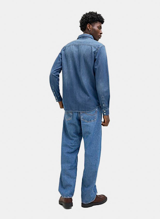 JACK & JONES قميص جيس شيريدان بأكمام طويلة لاوس - Image 4