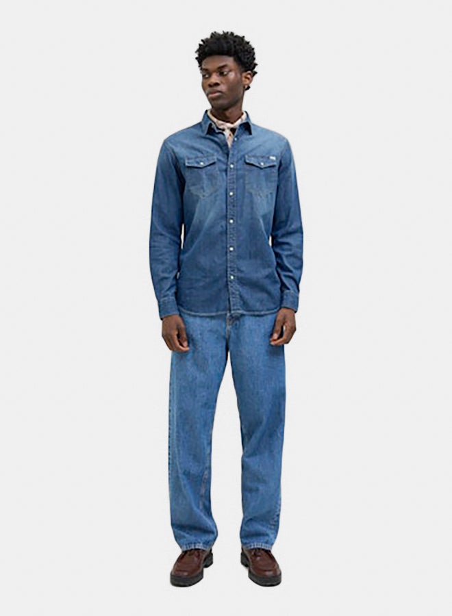 JACK & JONES قميص جيس شيريدان بأكمام طويلة لاوس - Image 3