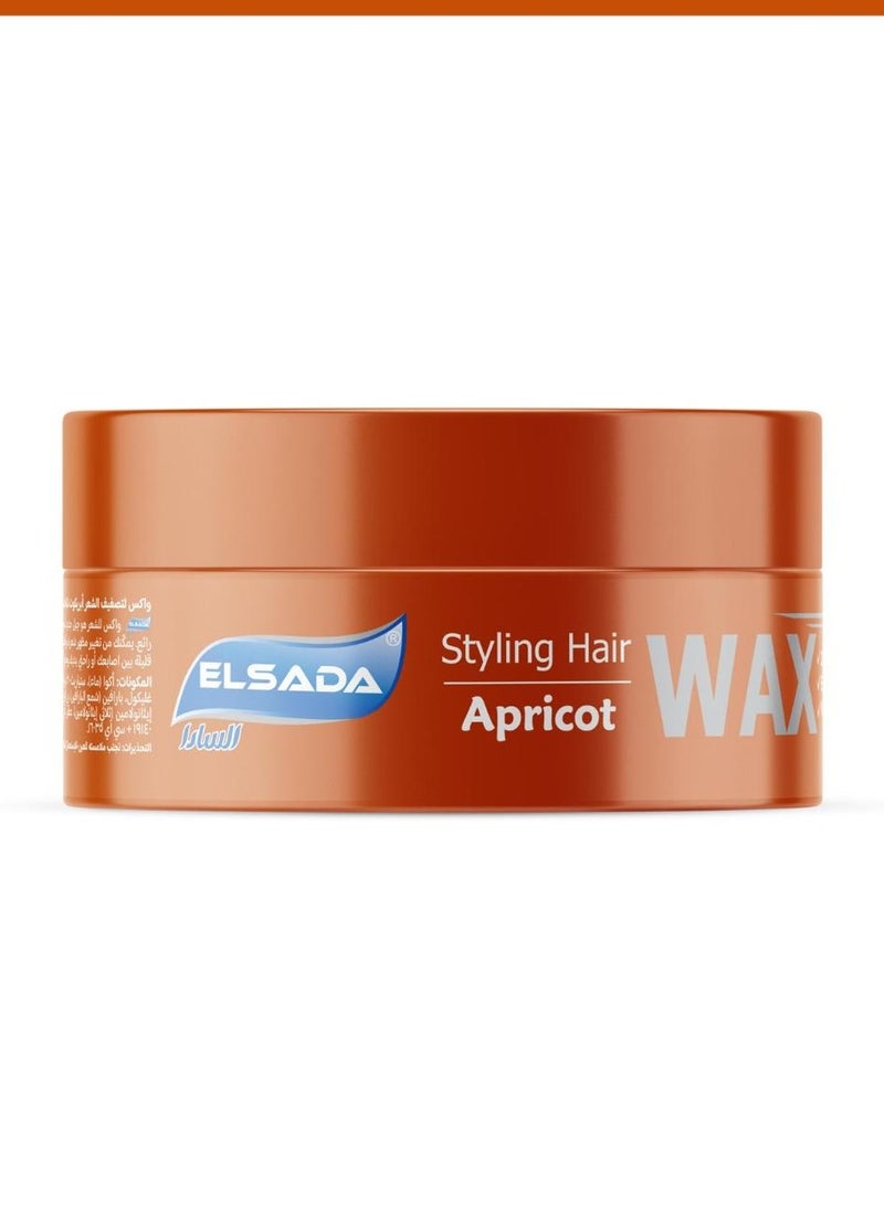 السادا واكس لتصفيف الشعر  أبريكوت لثبات 24 ساعة لايترك رواسب بيضاء