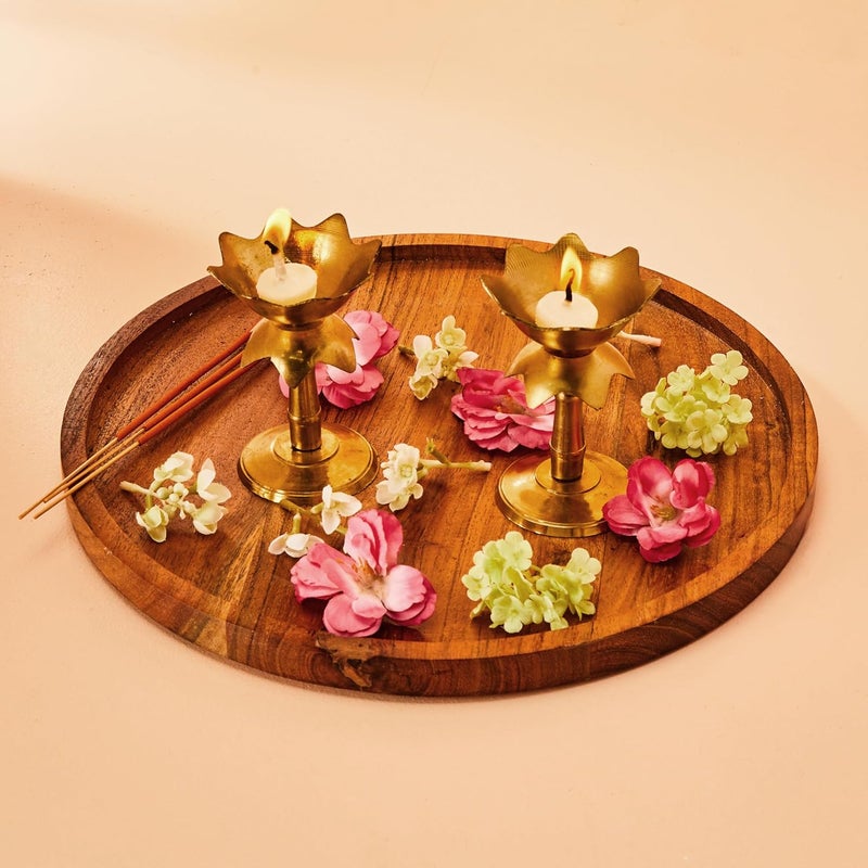 Brand - Solimo Solimo Vanaspati Ghee Diya Wicks 100 Pieces 30Minute Burning Time Pack of 2 - Image 4