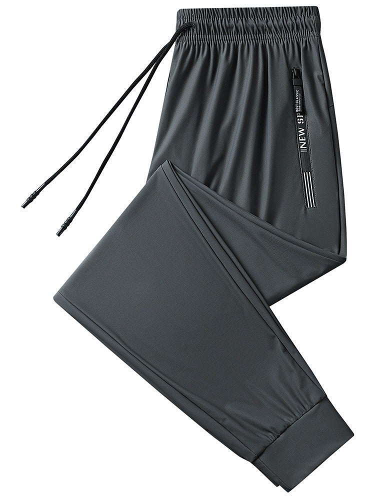 Qi Ta Men's & Women's Quick-Dry Straight Leg Pants – Summer Casual Sports Trousers with High Stretch - Image 5
