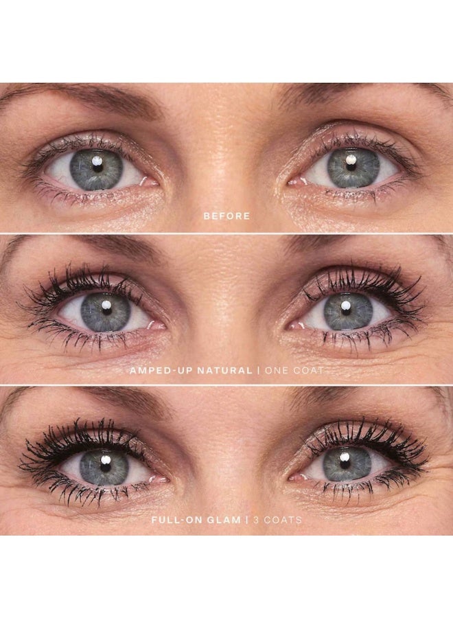 TOWER 28 Mini MakeWaves® Lengthening + Volumizing Mascara 5ml - Jet - Image 4