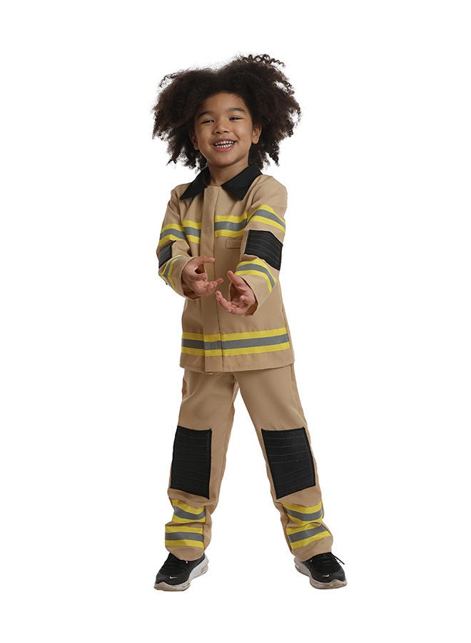MAD TOYS أزياء مهن رجال الإطفاء للأطفال  - Image 3