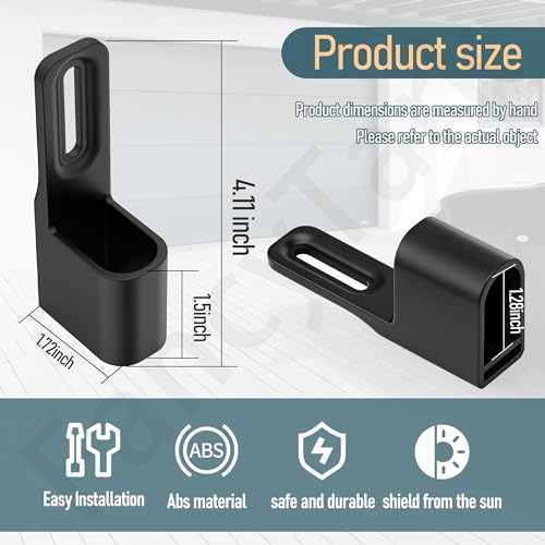 FancyTark 2 Pack Garage Door Sensor Sun Shield Protector Compatible with ​Liftmaster Chamberlain Garage Door Sensors, Fits for 801CB-P 820CB 41A5043 Garage Door Sensors - Image 2