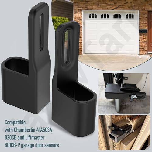 FancyTark 2 Pack Garage Door Sensor Sun Shield Protector Compatible with ​Liftmaster Chamberlain Garage Door Sensors, Fits for 801CB-P 820CB 41A5043 Garage Door Sensors - Image 4