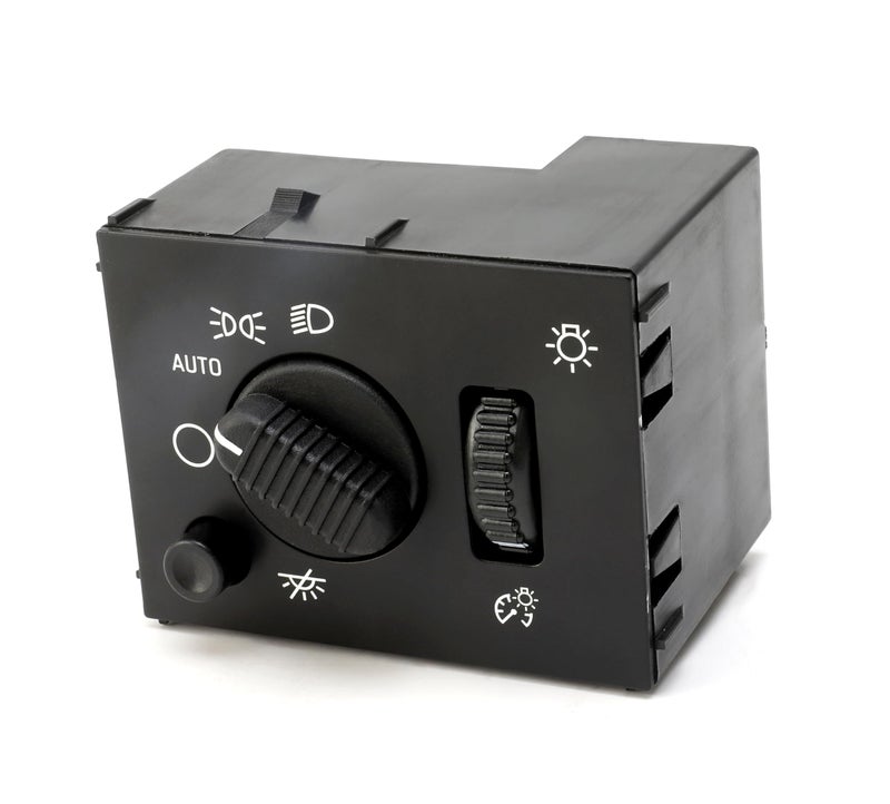 AA Ignition Headlight Instrument Panel Dimmer Dome Lamp Switch - Replaces D1595G, 19381535, 15194803, 1S8489 - Compatible with Chevy, GMC & Hummer Vehicles - Silverado, Avalanche, Suburban, Tahoe, Sierra, Yukon - Image 1