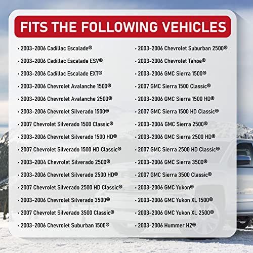 AA Ignition Headlight Instrument Panel Dimmer Dome Lamp Switch - Replaces D1595G, 19381535, 15194803, 1S8489 - Compatible with Chevy, GMC & Hummer Vehicles - Silverado, Avalanche, Suburban, Tahoe, Sierra, Yukon - Image 5