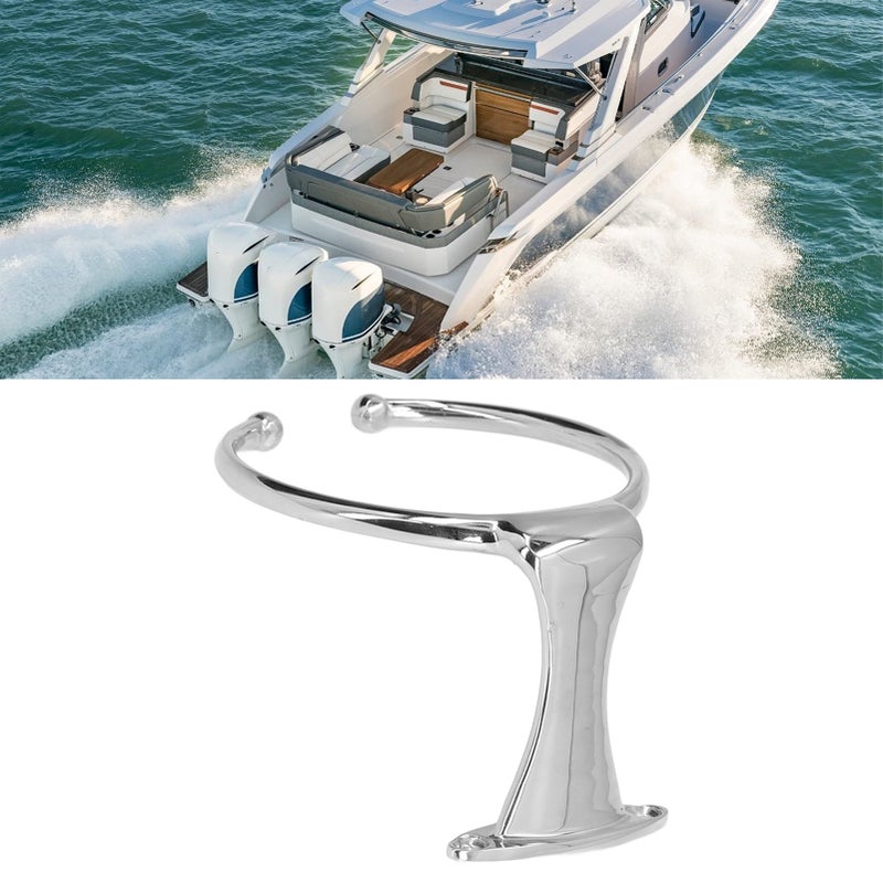 Boat Ring Drink Holder Marine 316 Stainless Steel Ring Cup Holder for Yacht Truck - Image 4