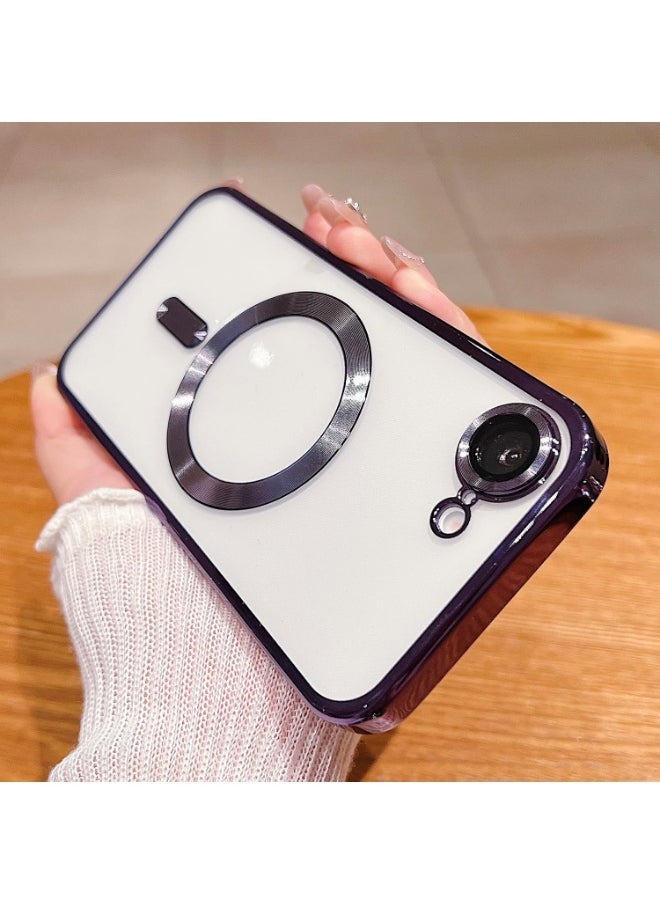 تايجر iPhone 16e Case Cover  Compatible with MagSafe Elegant Anti-Scratch  with Camera Lens Protection Magnetic Cover for iPhone 16e 6.1-inch - Image 5