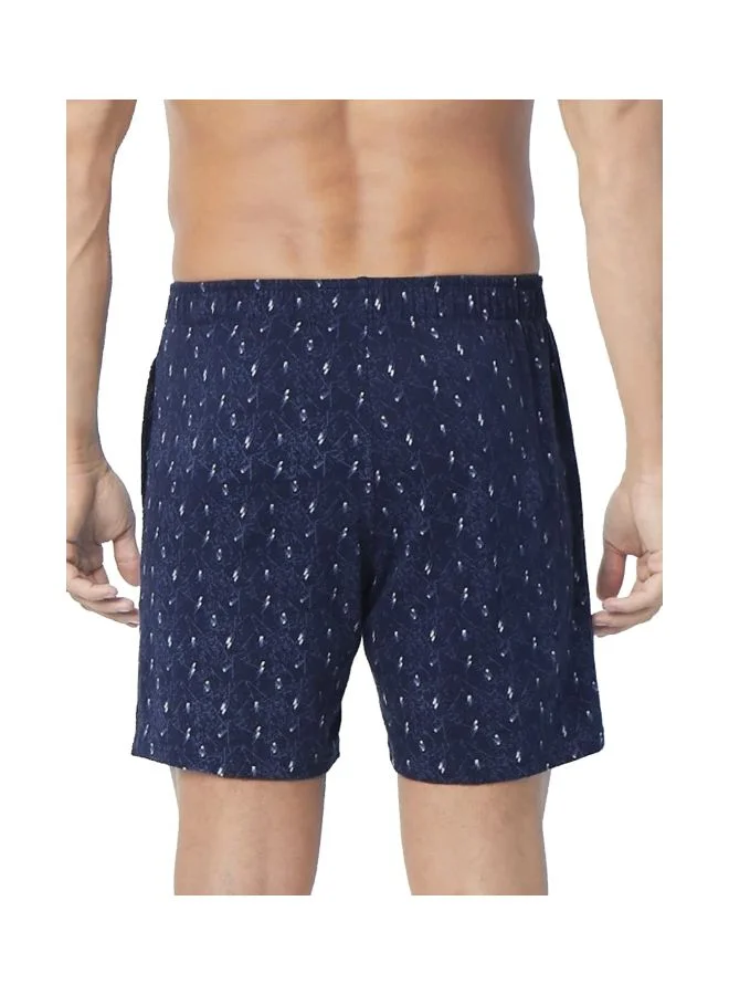 JOCKEY Jockey Men Cotton UI01 Pack of 1 Regular Multi Boxer Shorts Pack 1