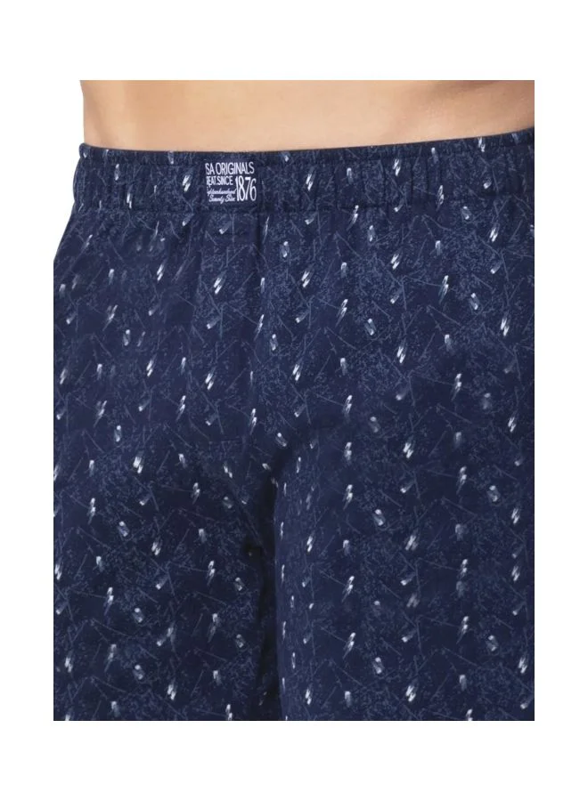 JOCKEY Jockey Men Cotton UI01 Pack of 1 Regular Multi Boxer Shorts Pack 1