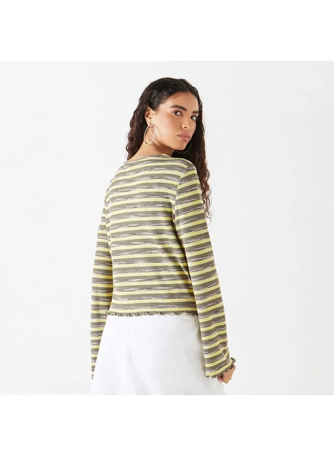 Lee Cooper Lee Cooper Striped Crew Neck T-shirt