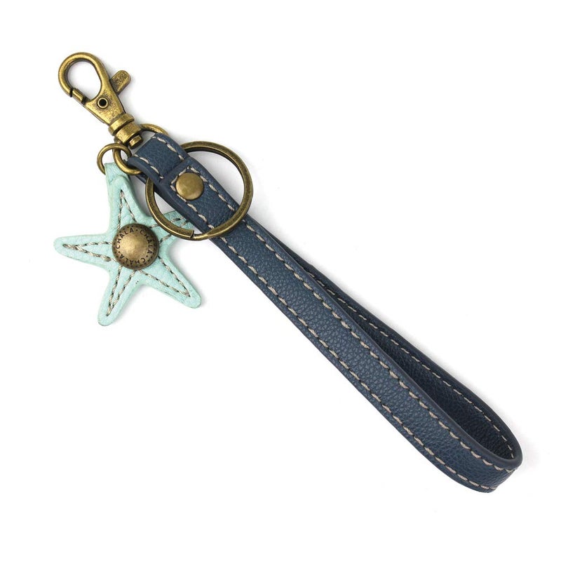 CHALA RFID Cute-C Credit Card Holder Wallet Wristlet - Women Faux Leather Cute-C with Strap - Whale - Image 4