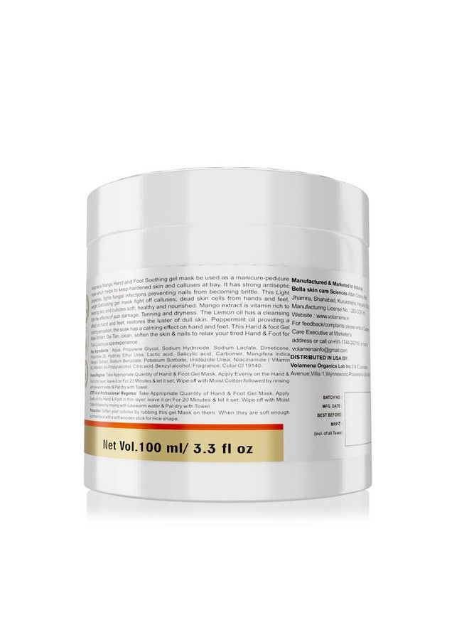 VOLAMENA WITH DEVICE Mango Hand And Foot Gel Mask 100 Ml - Image 4