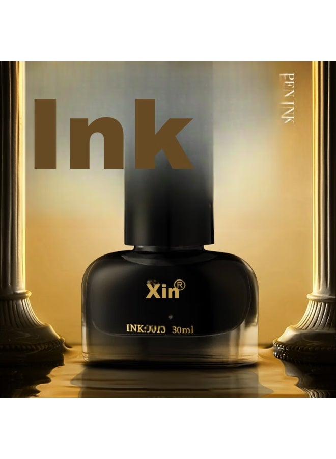 Hero Premium Light Luxury Fountain Pen For Teachers, Signature Pen, Graduation Day Gift, Ink-rich Elegance Gift Box In Black - Image 3