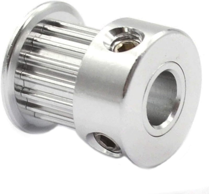 RuiLing 2pcs GT2 Aluminum Alloy Synchronous Wheel 3D Printer Accessories 20 Teeth Bore 5mm Timing Pulley for Width 6mm Open Timing Belt - Image 3