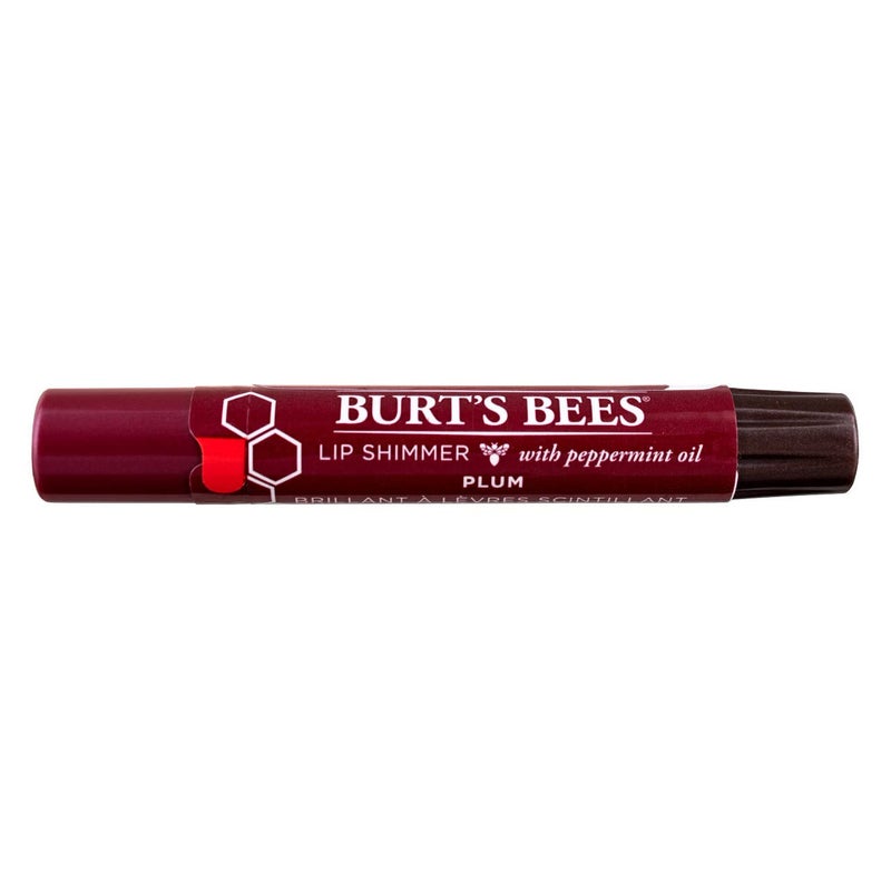 Burt's Bees Lip Shimmer Plum - 0.09 oz - Image 1