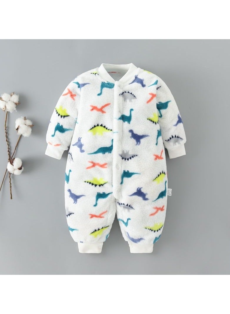 Loquat 0-1-2 Year Old Baby Home Jumpsuit 