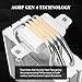 Thermalright Assassin Spirit 120 V2 Plus CPU Air Cooler 4 Heat Pipes Double PWM Quiet Fan CPU Cooler Computer Heatsink Cooler for AMD AM4 AM5Intel 1700115011511200AS120 V2 Plus - Image 2