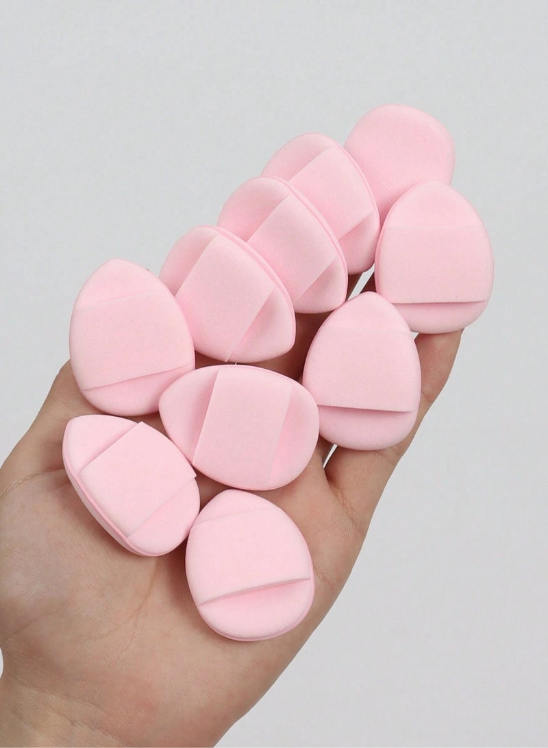 إسكدنيا 15/30 قطعة إسفنجة مكياج على شكل إصبع، إسفنجة مكياج للكريم والبودرة وكريم الأساس السائل، خالية من اللاتكس ومناسبة لجميع أنواع البشرة (وردي) - Image 2