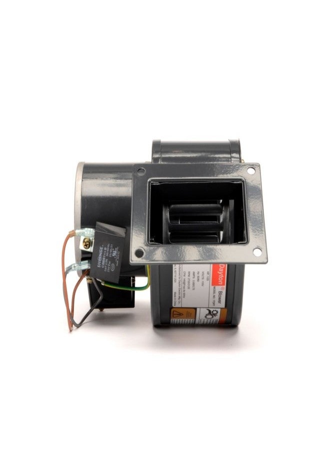 DAYTON 1TDP7 PSC Blower, Black, Draft Fan, 115 Volt, 146 CFM, Outdoor Wood Furnace Fan - Image 2