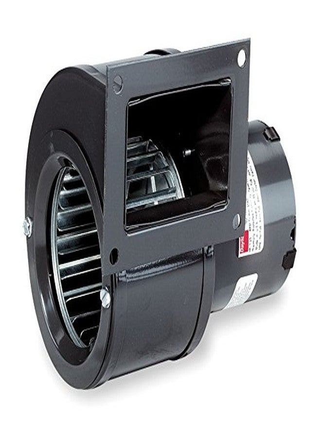 DAYTON 1TDP7 PSC Blower, Black, Draft Fan, 115 Volt, 146 CFM, Outdoor Wood Furnace Fan - Image 1