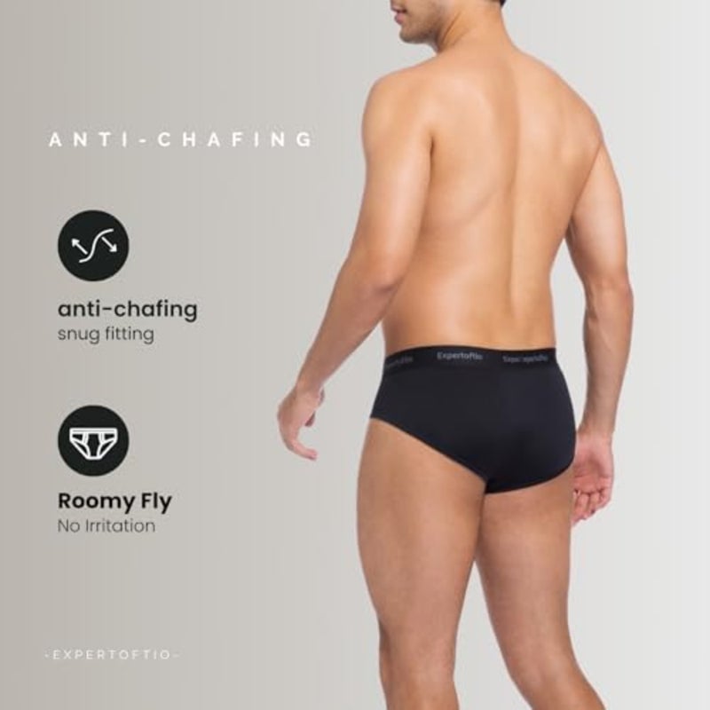 Men's Briefs Underwear, Sport Quick Dry Athletic Underwear Briefs, Moisture Wicking Pack, Anti Chafing - Image 4